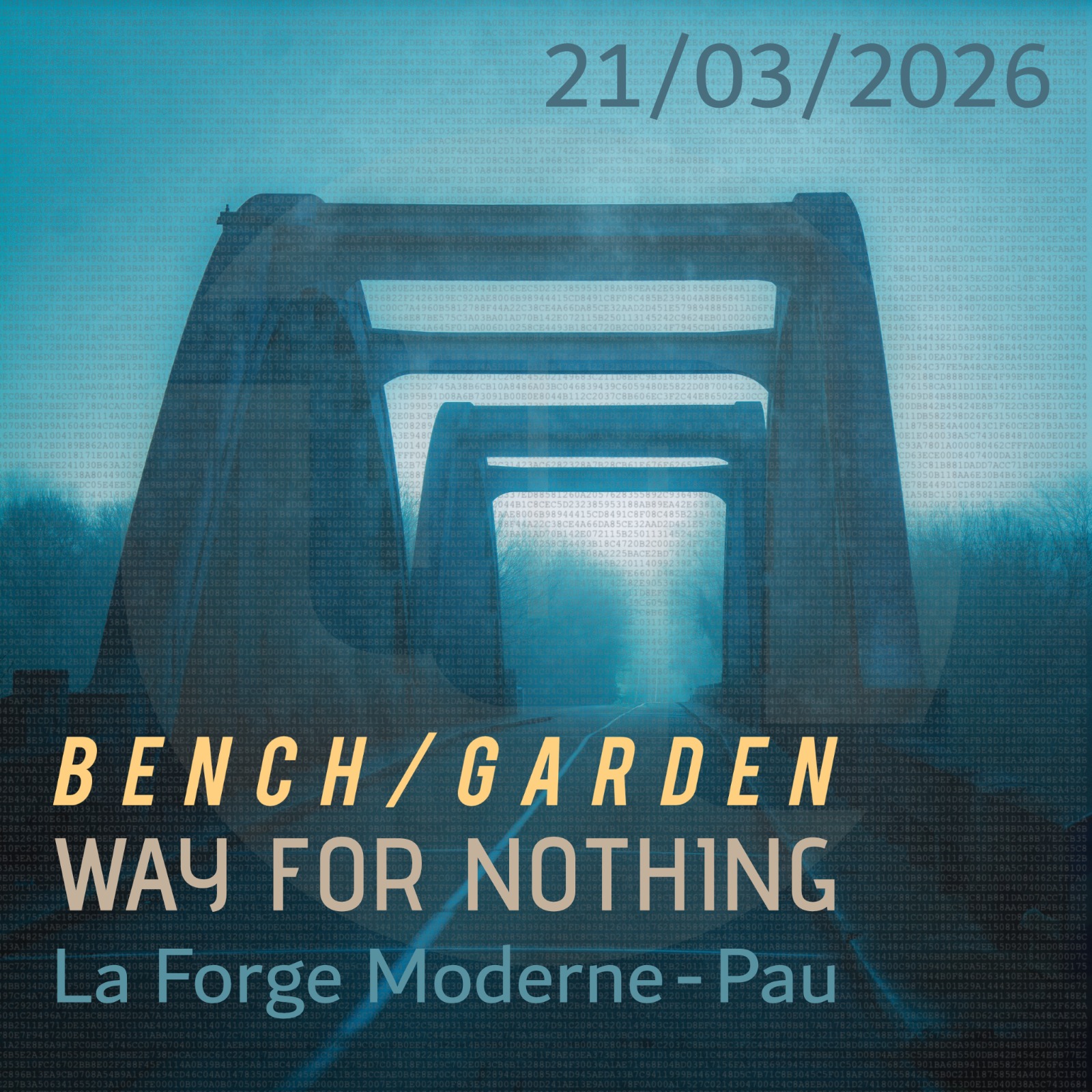 WFN + Bench / Garden @ La Forge Moderne
